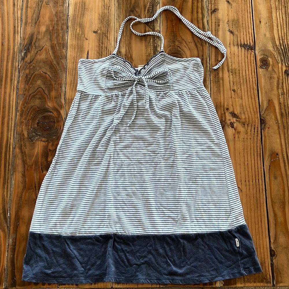 Roxy Halter Top Sun Dress Large